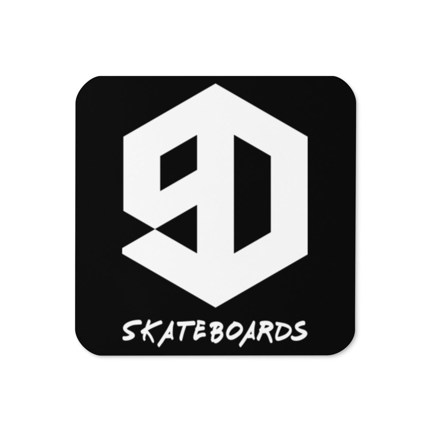 9D Skateboards Korkuntersetzer