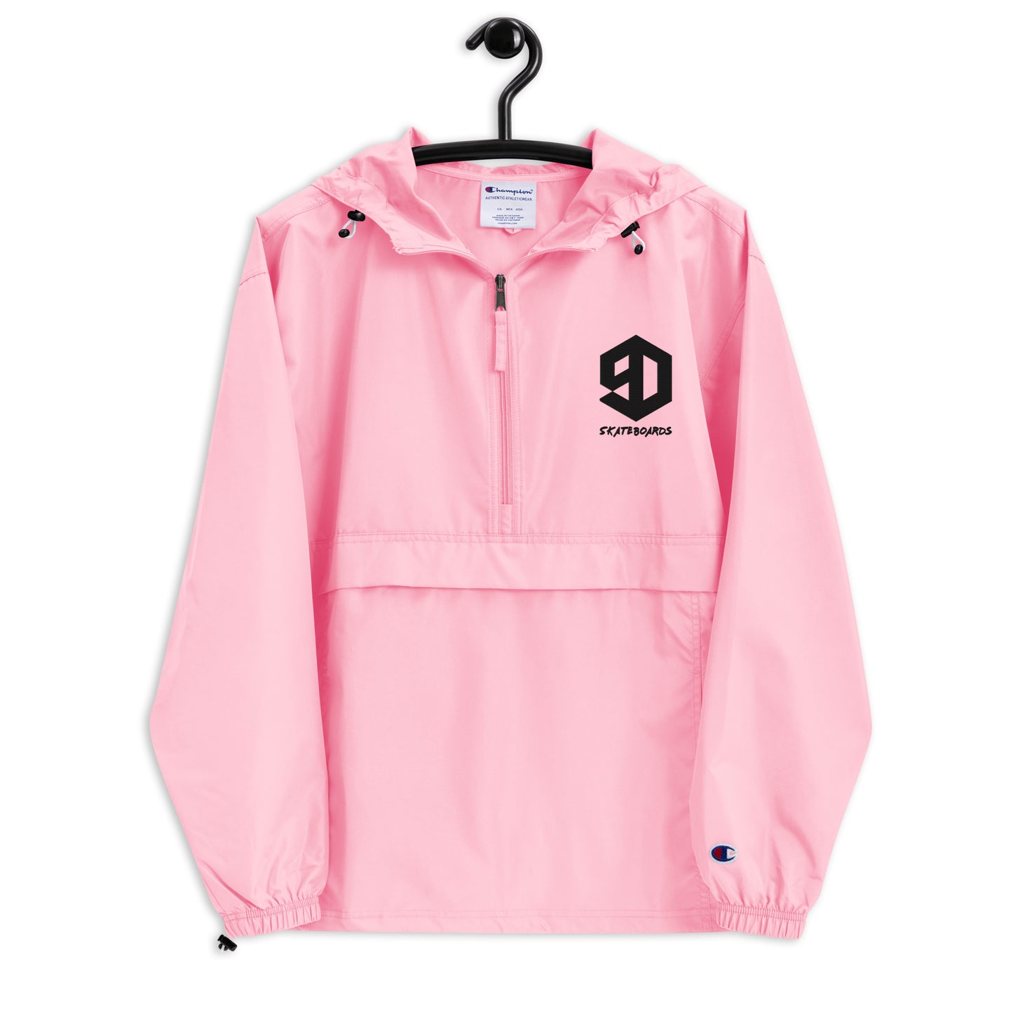 9D Skateboards Bestickte, verstaubare Champion-Jacke