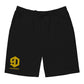 9D Skateboards Fleece-Shorts für Herren gold Stick