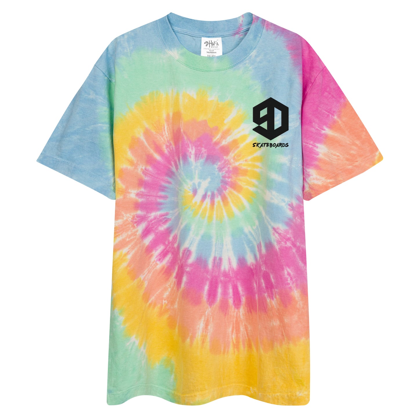 9D Skateboards Oversized Batik T-Shirt Stick