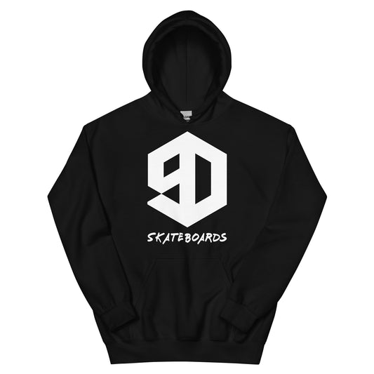 9D Skateboards Unisex-Kapuzenpullover