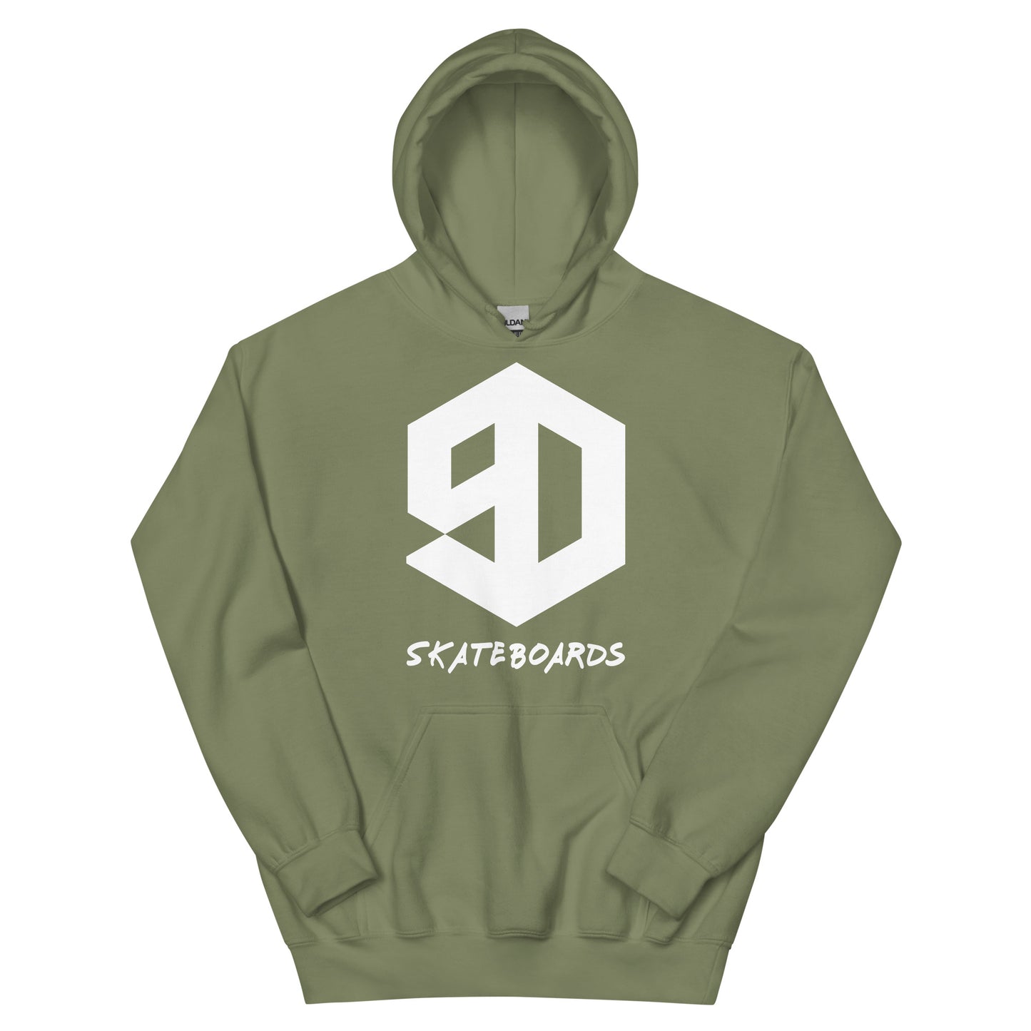 9D Skateboards Unisex-Kapuzenpullover