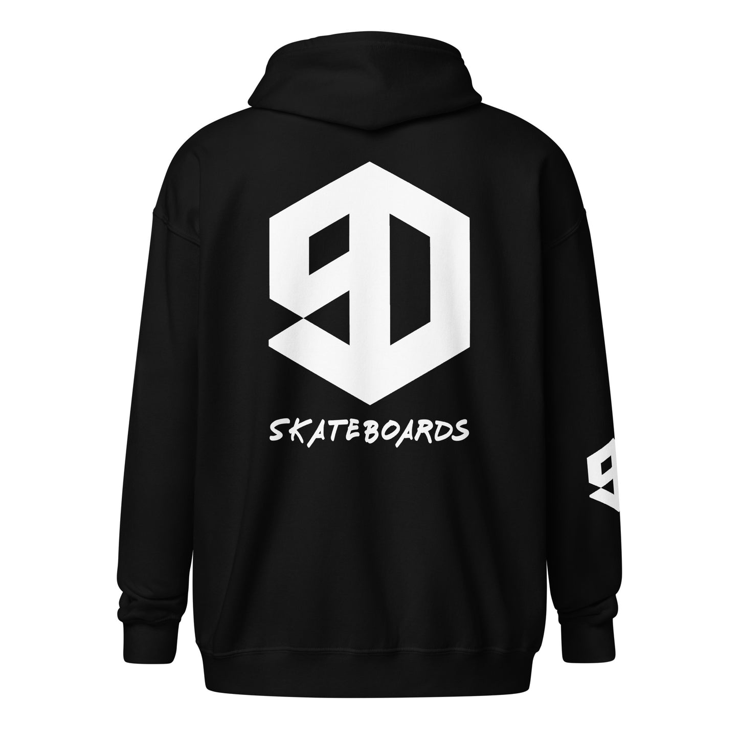 9D Skateboards Unisex Heavy-Blend Zip Hoodie