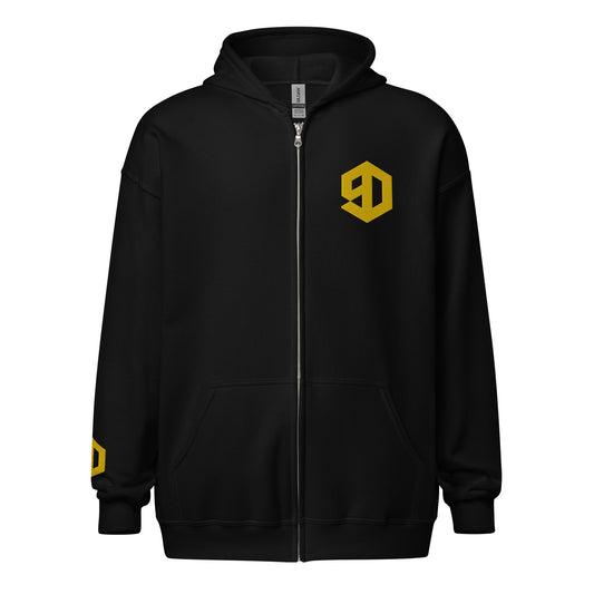 9D Wear Unisex Heavy-Blend Zip Hoodie OG