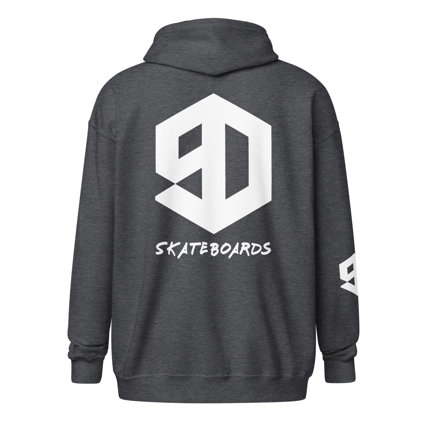 9D Skateboards Unisex Heavy-Blend Zip Hoodie