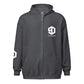 9D Skateboards Unisex Heavy-Blend Zip Hoodie