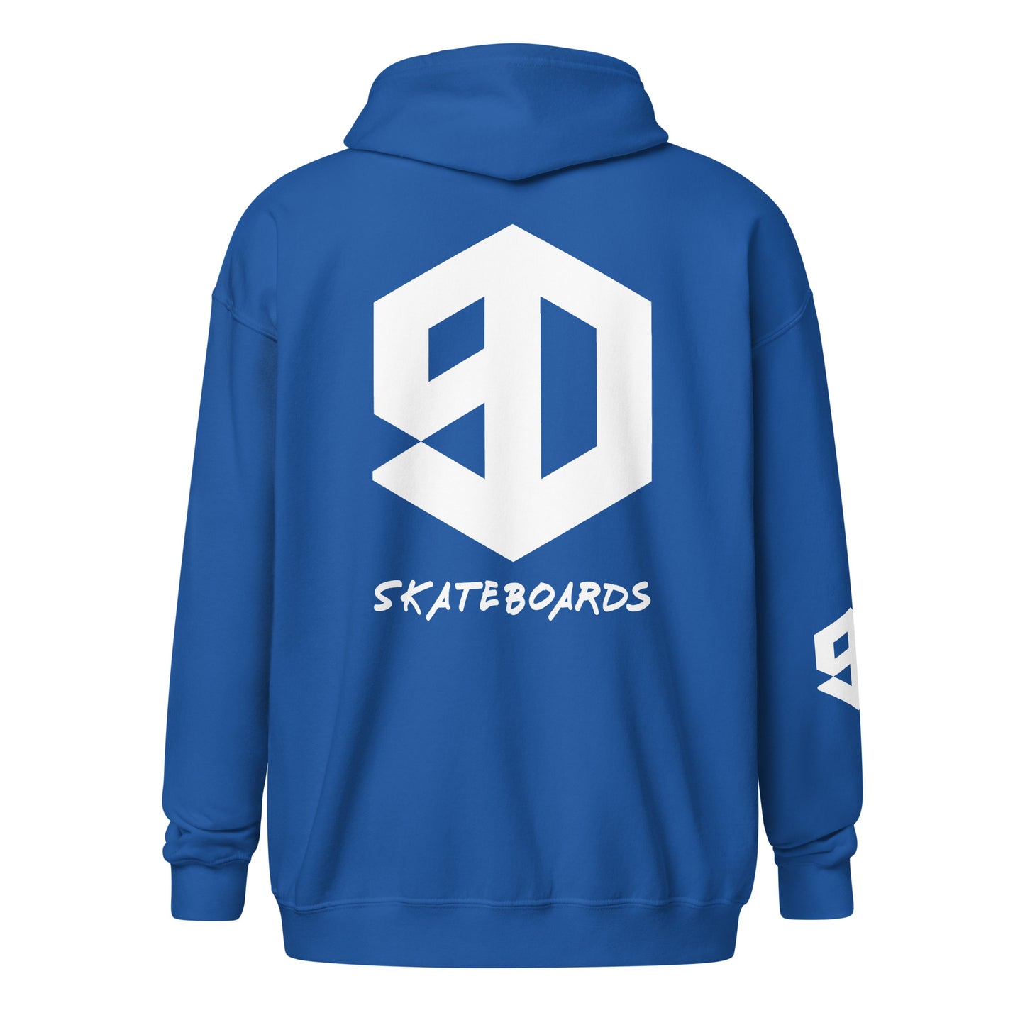 9D Skateboards Unisex Heavy-Blend Zip Hoodie