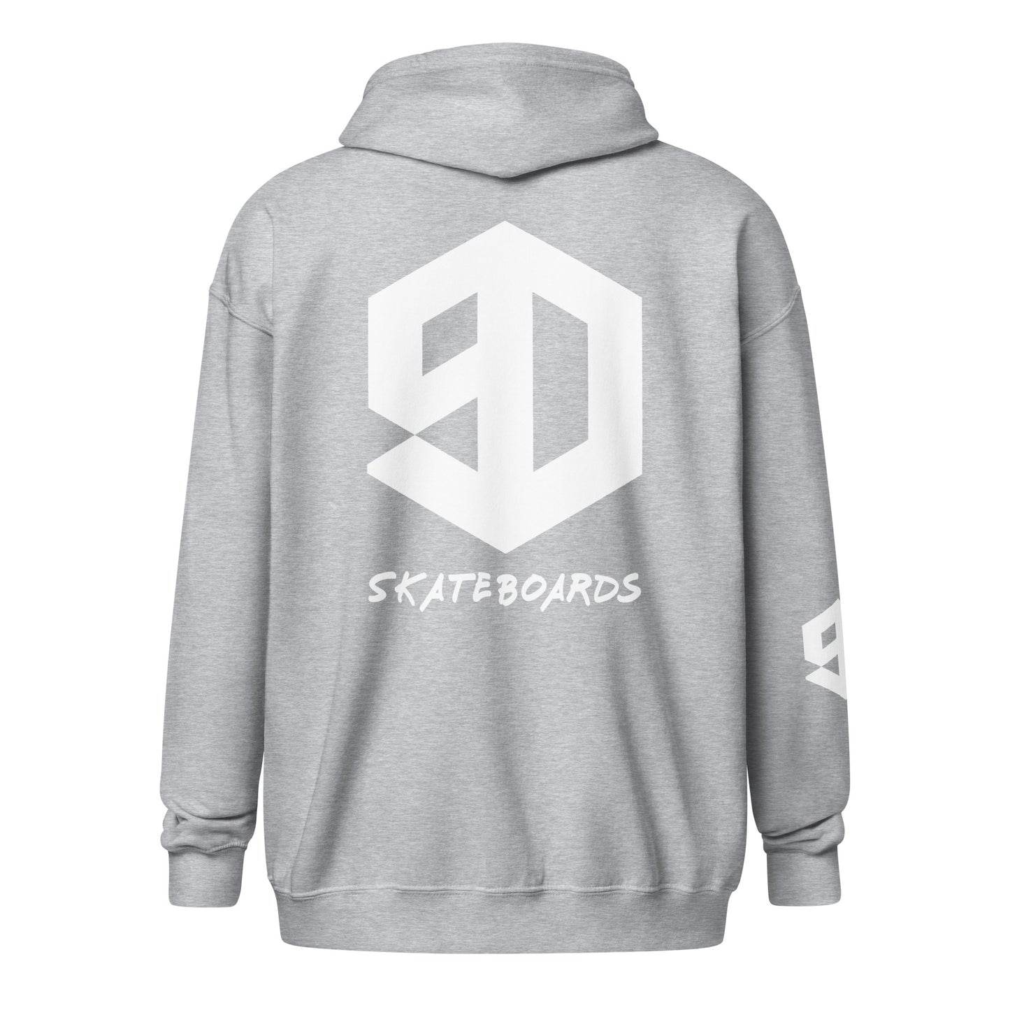 9D Skateboards Unisex Heavy-Blend Zip Hoodie