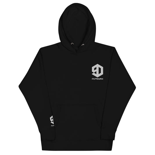 9D Skateboards Unisex-Kapuzenpullover Stick