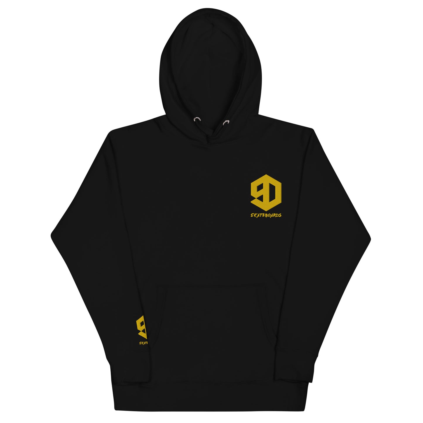 9D Skateboards Unisex-Kapuzenpullover Stick