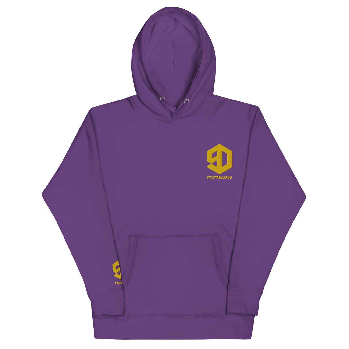 9D Skateboards Unisex-Kapuzenpullover Stick