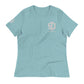 9D Skateboards Lockeres Damen-T-Shirt Stick