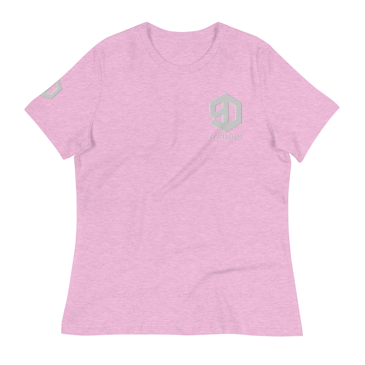 9D Skateboards Lockeres Damen-T-Shirt Stick