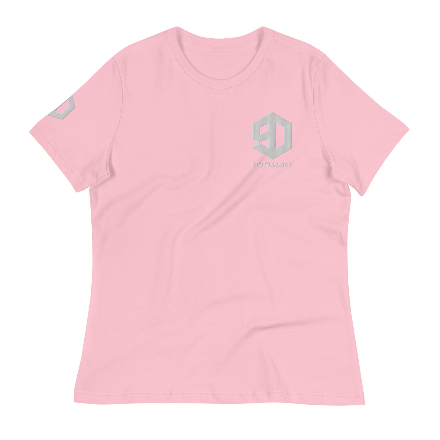 9D Skateboards Lockeres Damen-T-Shirt Stick